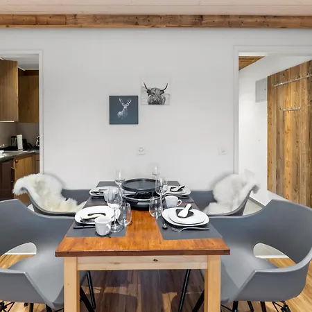 Elegant Au Coeur Des Alpes 아파트