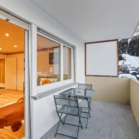 아파트 Elegant Au Coeur Des Alpes 로이커바드